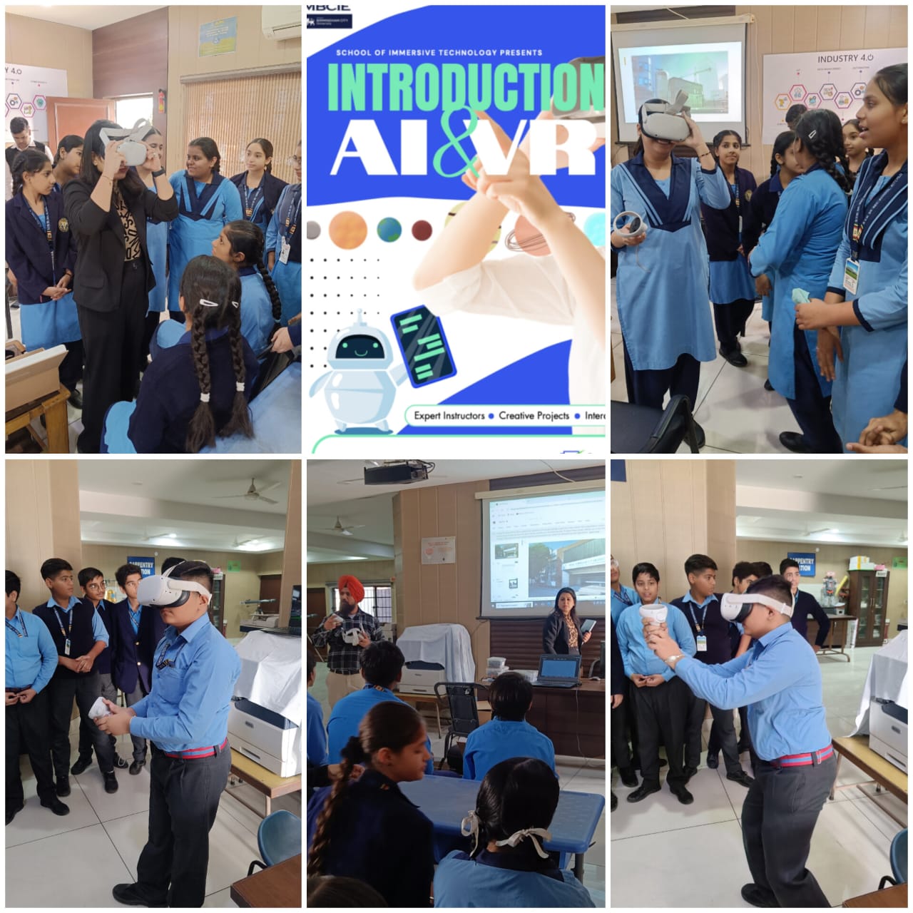 ​BVM Kitchlu Nagar Conducts Exciting AR and VR Session for Students